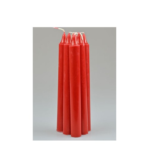 Bougie de Rituel 15cm - Rouge