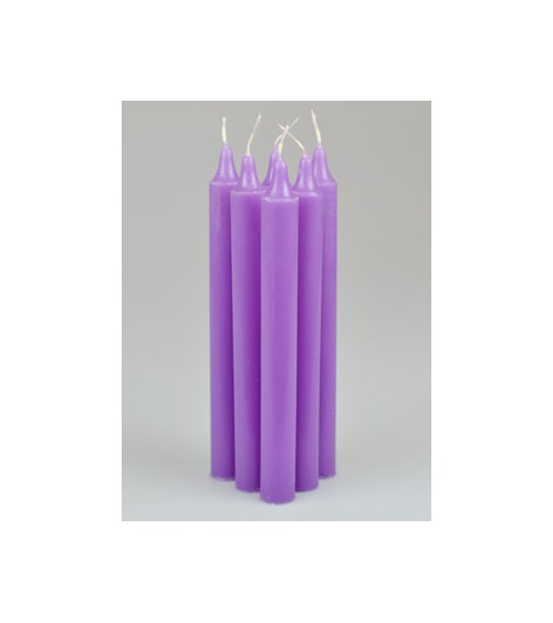 Bougie de Rituel 15cm - Violette